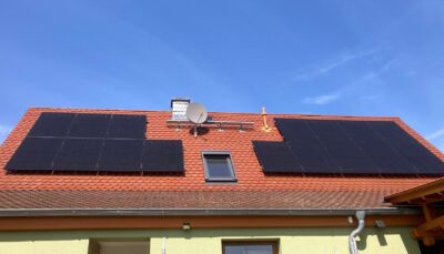 Photovoltaikanlage in Bucha, Saale-Holzland-Kreis, Thüringen