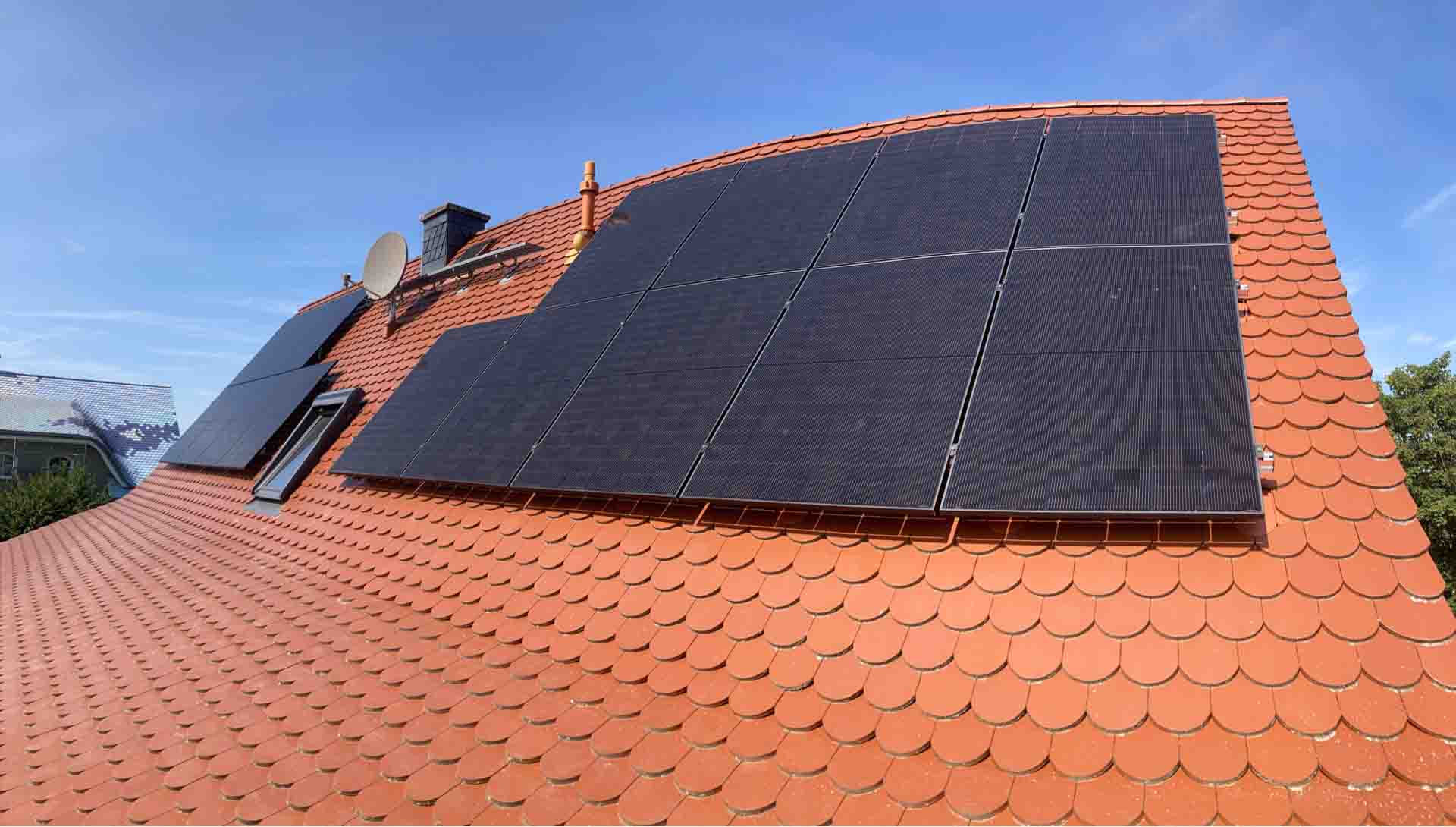 Photovoltaikanlage in Bucha, Saale-Holzland-Kreis, Thüringen