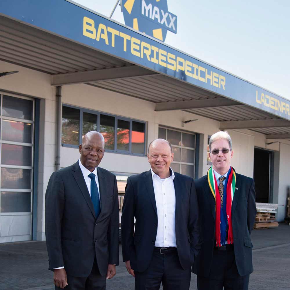 Südafrikanischer Botschafter besucht MAXX SOLAR & ENERGIE