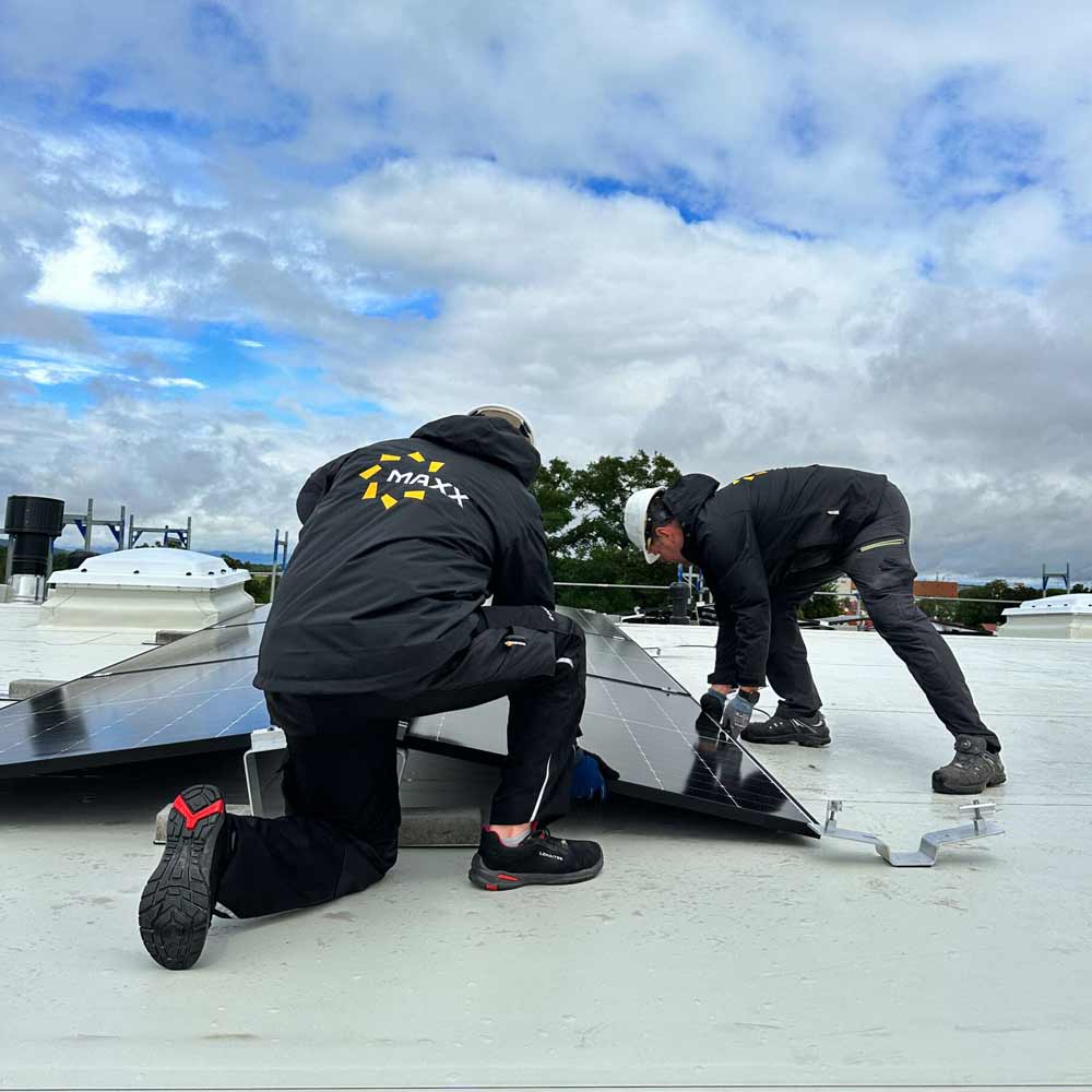 Gewerbephotovoltaik mit MAXX SOLAR