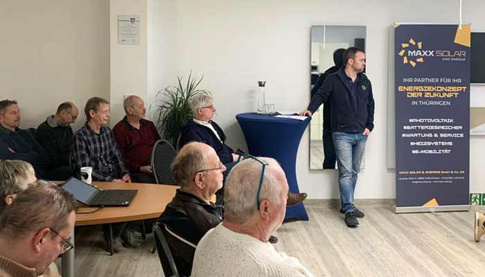 MAXX SOLAR Informationsveranstaltung