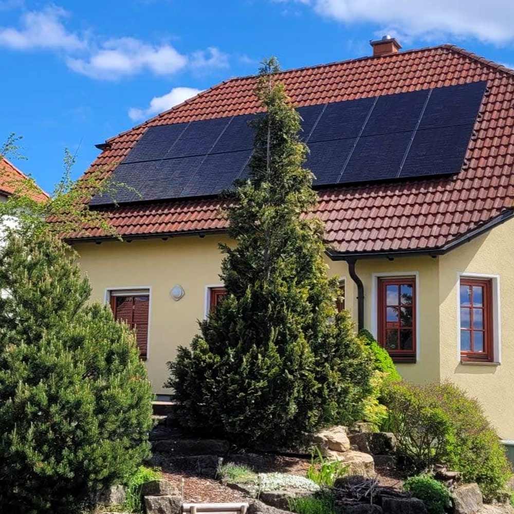 Photovoltaikanlage in Bucha, Saale-Holzland-Kreis, Thüringen