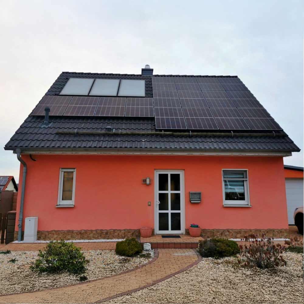 Photovoltaikanlage mit Südausrichtung